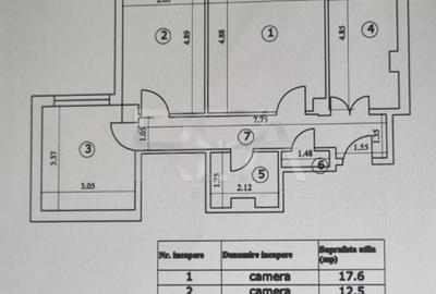 Apartament cu 3 camere decomandat, mobilat în Lujerului - 10