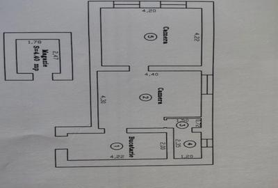 Apartament cu 2 camere semidecomandat, mobilat în Bucovina - 7