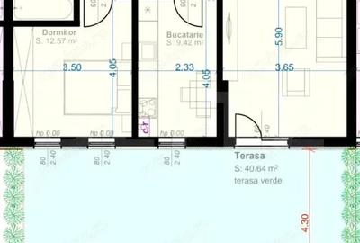 Apartament cu 2 camere decomandat în Aradului - 1