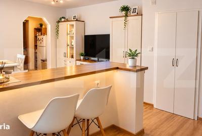 Apartament cu 2 camere, mobilat în Piața Centrală