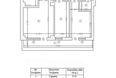 Apartament cu 2 camere decomandat în Popas Păcurari - 12
