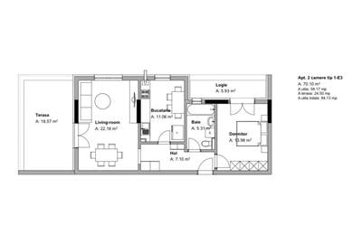 Apartament cu 2 camere decomandat, mobilat în Fundeni - 2