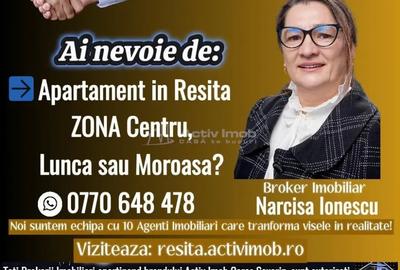 Apartament cu 3 camere semidecomandat în Luncă