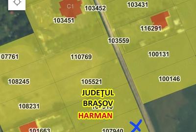 Teren de 920 mp, în Hărman