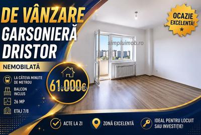 Garsonieră decomandată în Dristor - 1