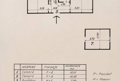 Apartament cu 2 camere în Floreasca