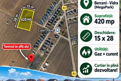 Teren de 420 mp, în Berceni
