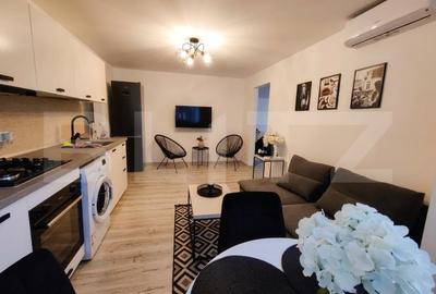 Apartament cu 3 camere semidecomandat, mobilat în Take Ionescu