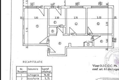 Apartament cu 3 camere decomandat în Sud - 1