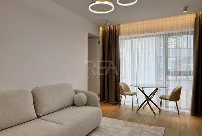 Apartament cu 2 camere semidecomandat, mobilat în Barbu Văcărescu