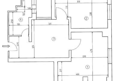 Apartament cu 2 camere în Centrul Istoric