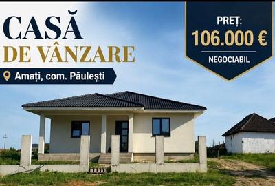 Casă cu 4 camere cu Teren 800 Mp în Amați
