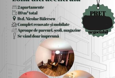 Apartament cu 2 camere semidecomandat, mobilat în Ultracentral - 3