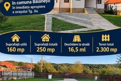Casă cu 4 camere cu Teren 160 Mp în Bălănești