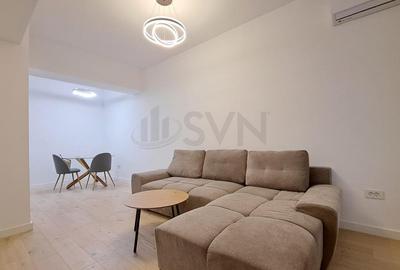 Apartament cu 2 camere semidecomandat, mobilat în Pipera