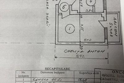 Apartament cu 3 camere decomandat în Mioriței