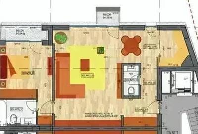 Apartament cu 2 camere în Eminescu