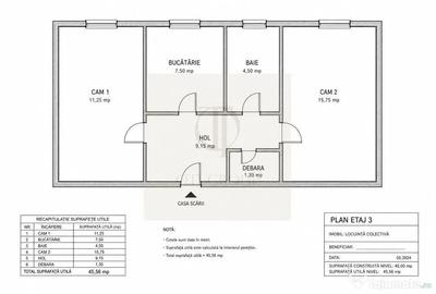 Apartament cu 2 camere decomandat în Central