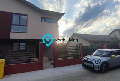 Duplex cu 4 camere cu Canalizare în Domnești