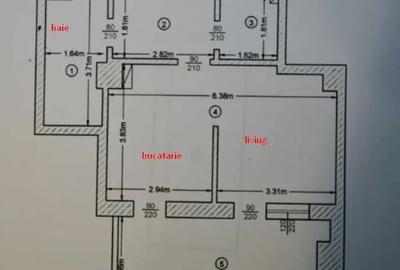 Apartament cu 2 camere semidecomandat în Copou - 7
