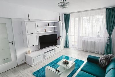 Apartament cu 3 camere decomandat, mobilat în Gorjului