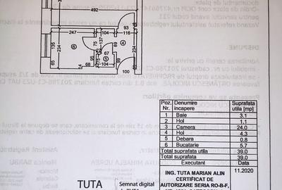 Apartament cu 2 camere nedecomandat în Ultracentral - 7
