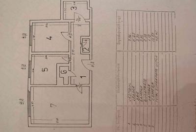 Apartament cu 2 camere decomandat în Moșilor