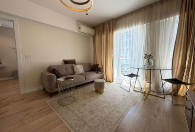 Apartament cu 2 camere semidecomandat, mobilat în Floreasca