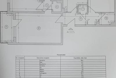 Apartament cu 3 camere decomandat în Central - 2