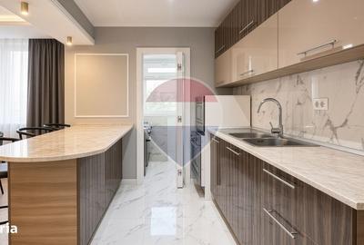 Apartament cu 3 camere, mobilat în Faleza Nord