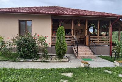 Casă individuală cu 3 camere cu Canalizare în Aluniș