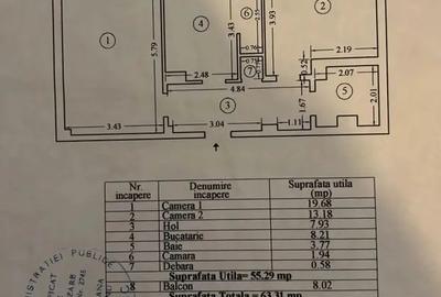 Apartament cu 2 camere decomandat în Trocadero - 2