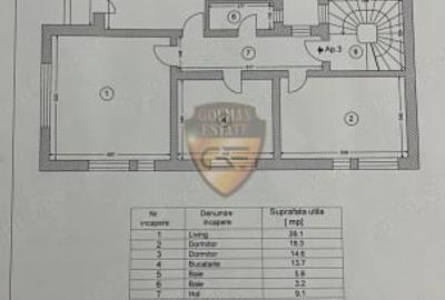 Apartament cu 3 camere decomandat în Dacia - 8