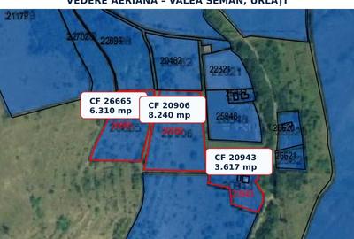 Casă cu 3 camere în Valea Seman
