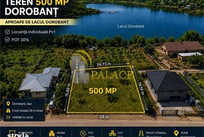 Teren de 470 mp, în Aroneanu