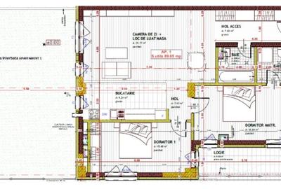 Apartament cu 3 camere semidecomandat în Florești - 5
