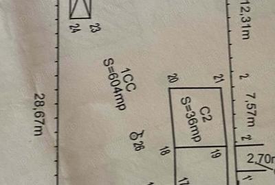Casă cu 5 camere cu Teren 936 Mp în Robănești - 3