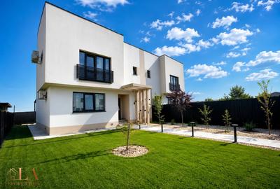 Duplex cu 4 camere cu Canalizare în Domnești - 1