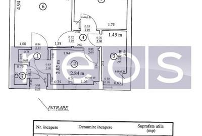 Apartament cu 2 camere semidecomandat în Gara de Nord