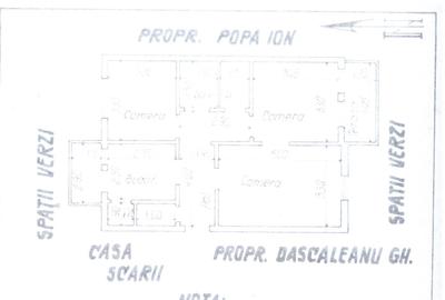 Apartament cu 3 camere decomandat în Țiglina 2