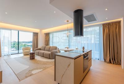 Apartament cu 4 camere semidecomandat, mobilat în Floreasca