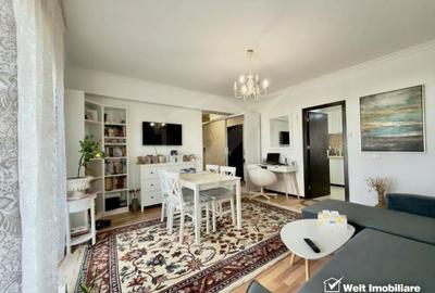 Apartament cu 2 camere semidecomandat, mobilat în Între Lacuri