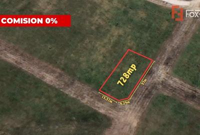 Teren Construcții intravilan de 728 mp, în Săcălaz