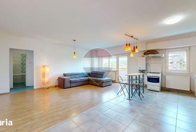 Apartament cu 2 camere, mobilat în Hărmanului