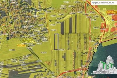 Teren Construcții intravilan de 50000 mp, în Agigea - 1