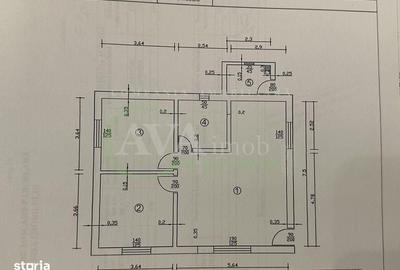 Casă cu 3 camere în Podei - 3