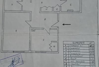 Apartament cu 4 camere decomandat, mobilat în Sălaj - 17