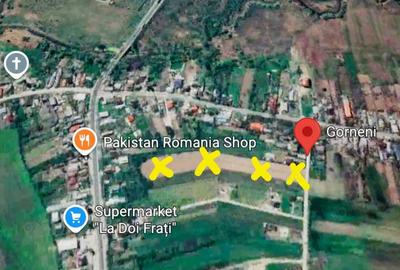 Teren de 9000 mp, în Gorneni