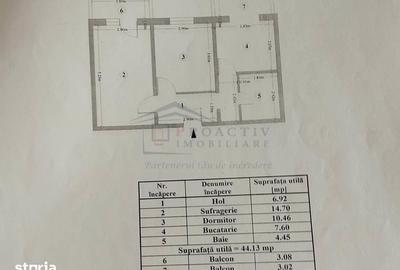 Apartament cu 2 camere decomandat în Obcini