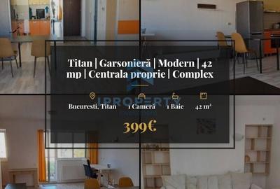 Garsonieră decomandată în Titan